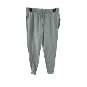 Adidas NWT Men's Athletic Jogger Sweatpants Elastic Wasitband Fleece Green z S